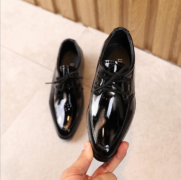 Boys Classy Soft Bottom Leather Dress Shoes