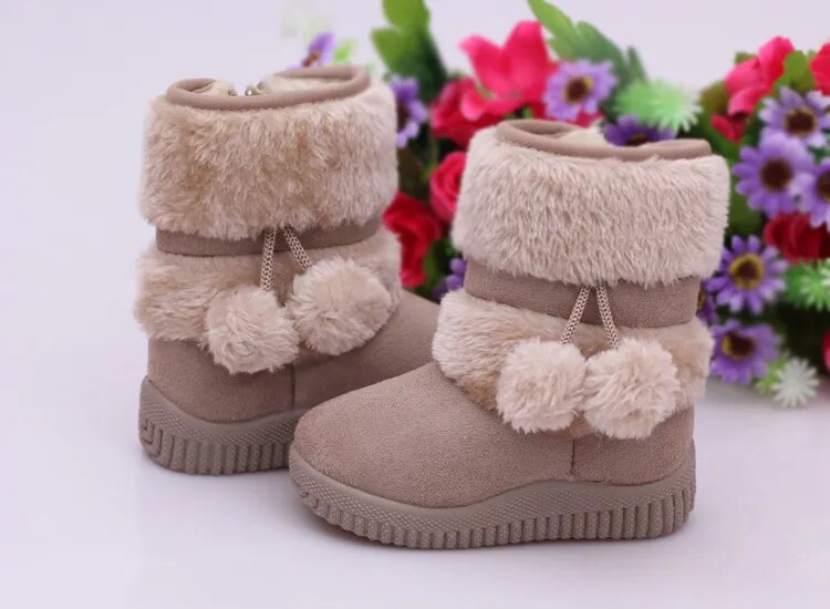 Cool & Stylish Girls Thick and Warm Winter Boots