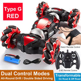 Kids 4WD Road Drift Gesture Induction RC Stunt Car with Music