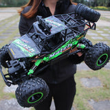 Boys Off-Road 4WD RC Truck With Led Lights 2.4G Radio Remote Control