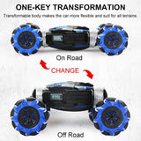 Kids 4WD Road Drift Gesture Induction RC Stunt Car with Music