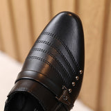 Boys Classy Soft Bottom Leather Dress Shoes