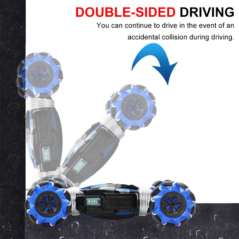 Kids 4WD Road Drift Gesture Induction RC Stunt Car with Music