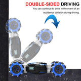 Kids 4WD Road Drift Gesture Induction RC Stunt Car with Music