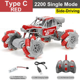 Kids 4WD Road Drift Gesture Induction RC Stunt Car with Music