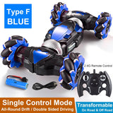 Kids 4WD Road Drift Gesture Induction RC Stunt Car with Music