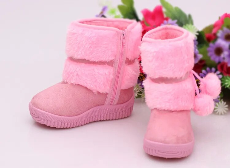 Cool & Stylish Girls Thick and Warm Winter Boots