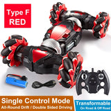 Kids 4WD Road Drift Gesture Induction RC Stunt Car with Music