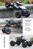 Boys Off-Road 4WD RC Truck With Led Lights 2.4G Radio Remote Control