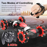 Kids 4WD Road Drift Gesture Induction RC Stunt Car with Music