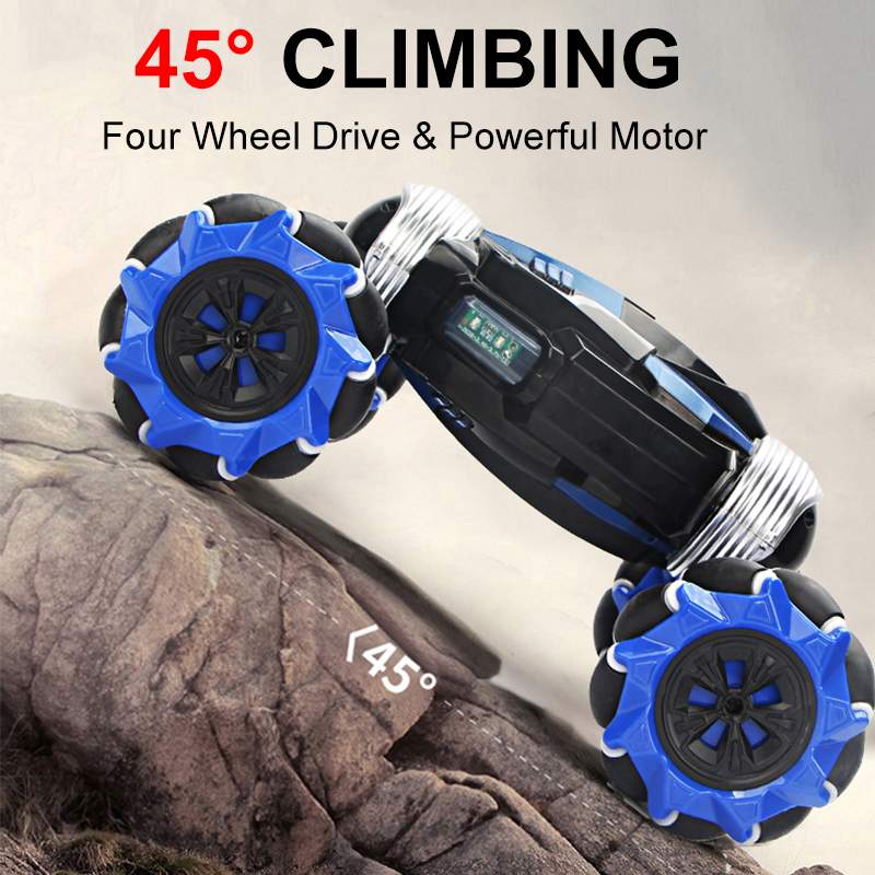 Kids 4WD Road Drift Gesture Induction RC Stunt Car with Music