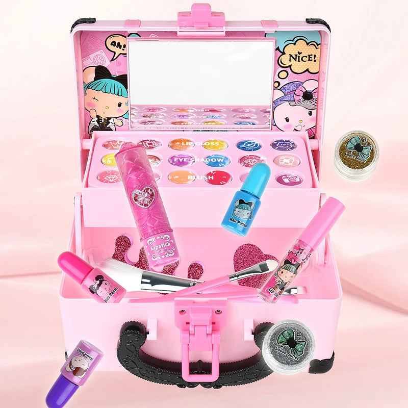 Fashion Girls Portable & Washable Cosmetic Makeup Kit