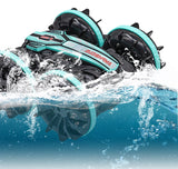 Boys Double-sided Flip Remote Control Amphibious Stunt Car