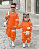 Kids 2Pc Stylish long sleeve Sweater and Jogger set