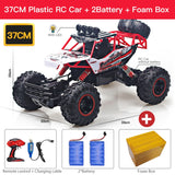 Boys Off-Road 4WD RC Truck With Led Lights 2.4G Radio Remote Control