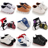 Baby's Classic Fashion First Walking Soft Bottom Sneakers