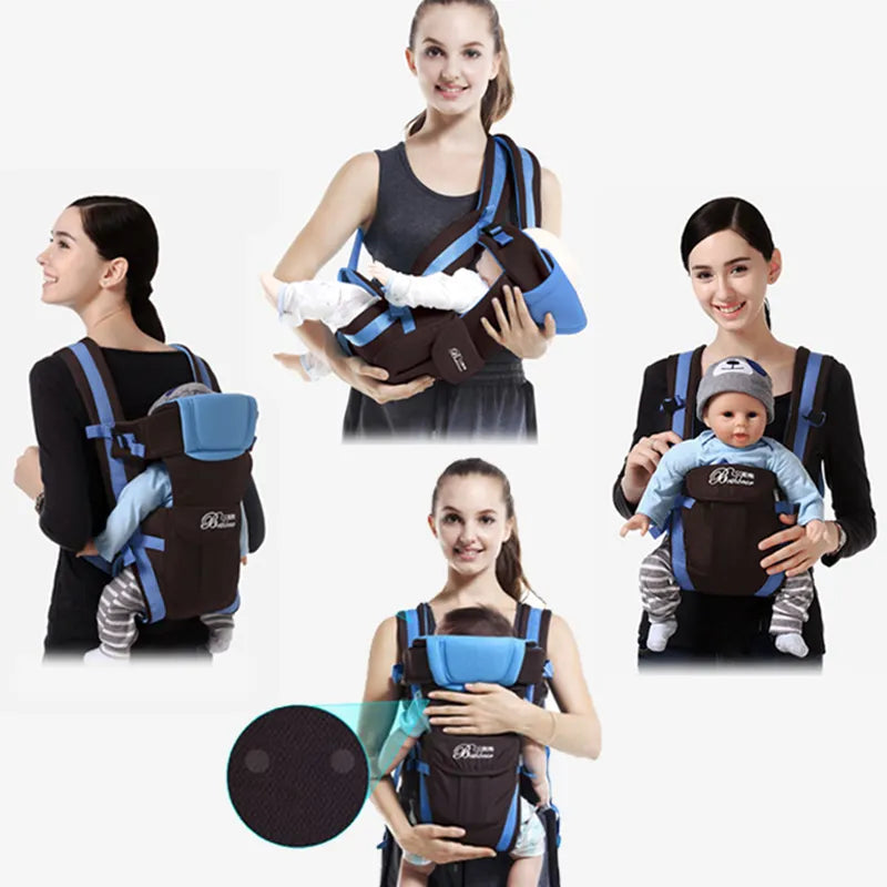 0-24M Multi Function Ergonomic Baby Body Carrier