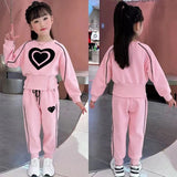 Girls Trendy Urban Style 2Pc Sweatshirt and Pant Combo.