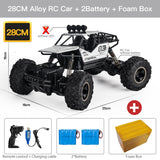 Boys Off-Road 4WD RC Truck With Led Lights 2.4G Radio Remote Control