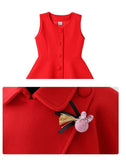 Girls Elegant and Chic Fashion Party Dresses. Choose From 3pc Classy Dress, Bolo Jacket and Hat Set. Or 2PC Chanel Style Bolo Jacket and Tulle Dress Set.