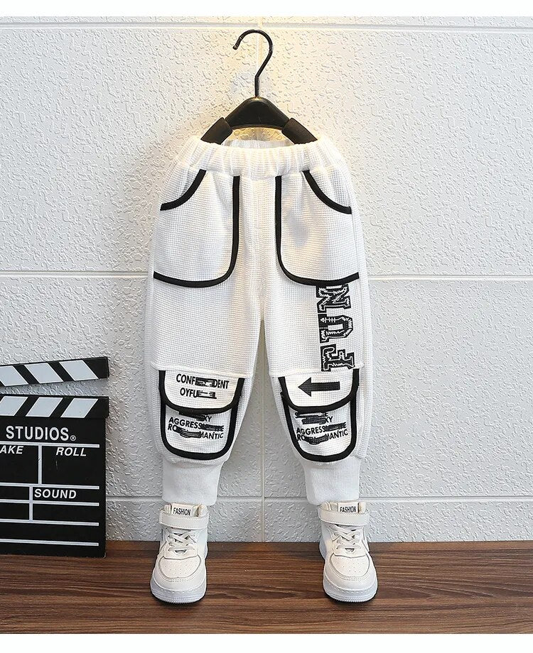 Kids 2Pc Urban Style Hoodie and Baggy Pants Set. Ages 2~10Y