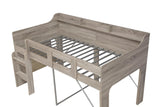 Kids Modern Style Hamilton Loft Convertible Bed