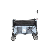 Ozark Trail, Adult Height Adjustable Quad Folding Wagon, Blue