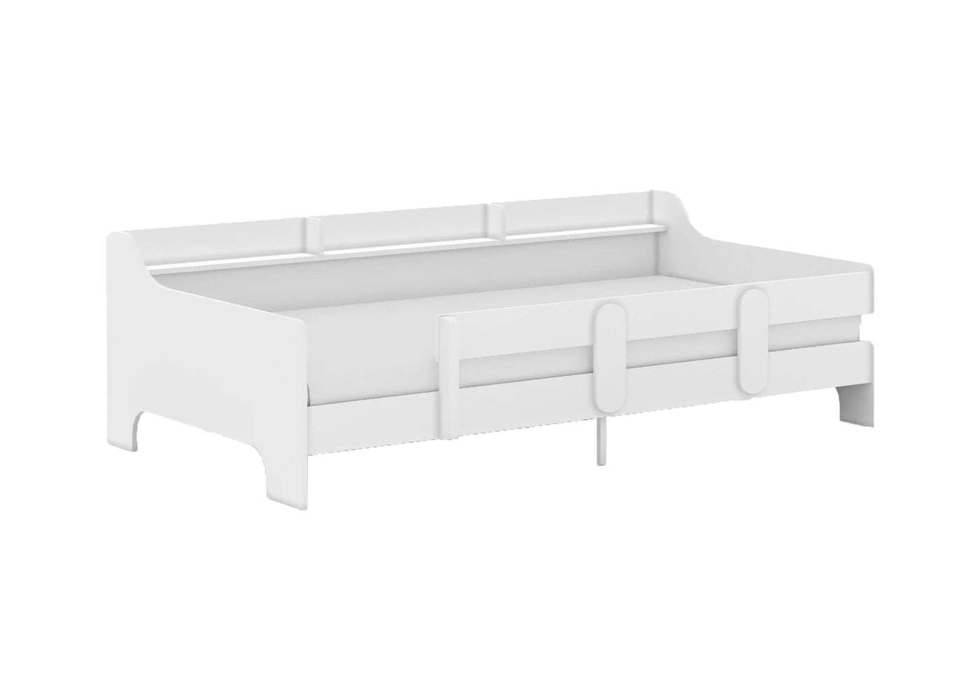 Kids Modern Style Hamilton Loft Convertible Bed