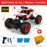 Boys Off-Road 4WD RC Truck With Led Lights 2.4G Radio Remote Control