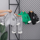 Kids 2Pc Fleece Lined, Thick and Warm Fashion Cotton Sweater and Pant Set.