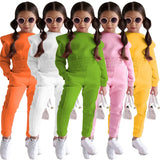 Little Fashionista Princess 2Pc Chic & Modern Sweater and Pant Ensemble.