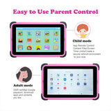 Kids 7 Inch, 1024x600 HD, Quad Core, Dual Wifi, 2GB 32GB, 11.0 Android Tablet with Holder
