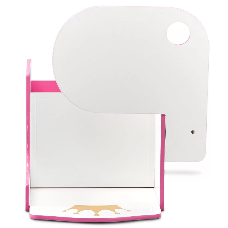 Princess Crown Desk with Storage Bin