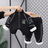 Kids 2Pc Fleece Lined, Thick and Warm Fashion Cotton Sweater and Pant Set.