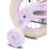 Toddler Girls 12-inch Bicycle With Removable Training Wheels and Basket