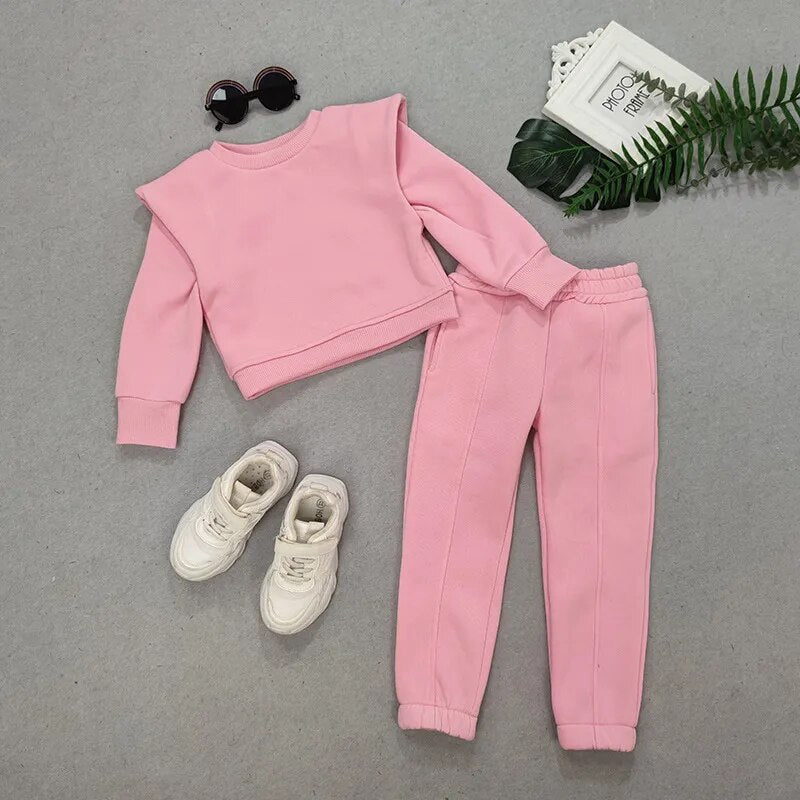 Little Fashionista Princess 2Pc Chic & Modern Sweater and Pant Ensemble.