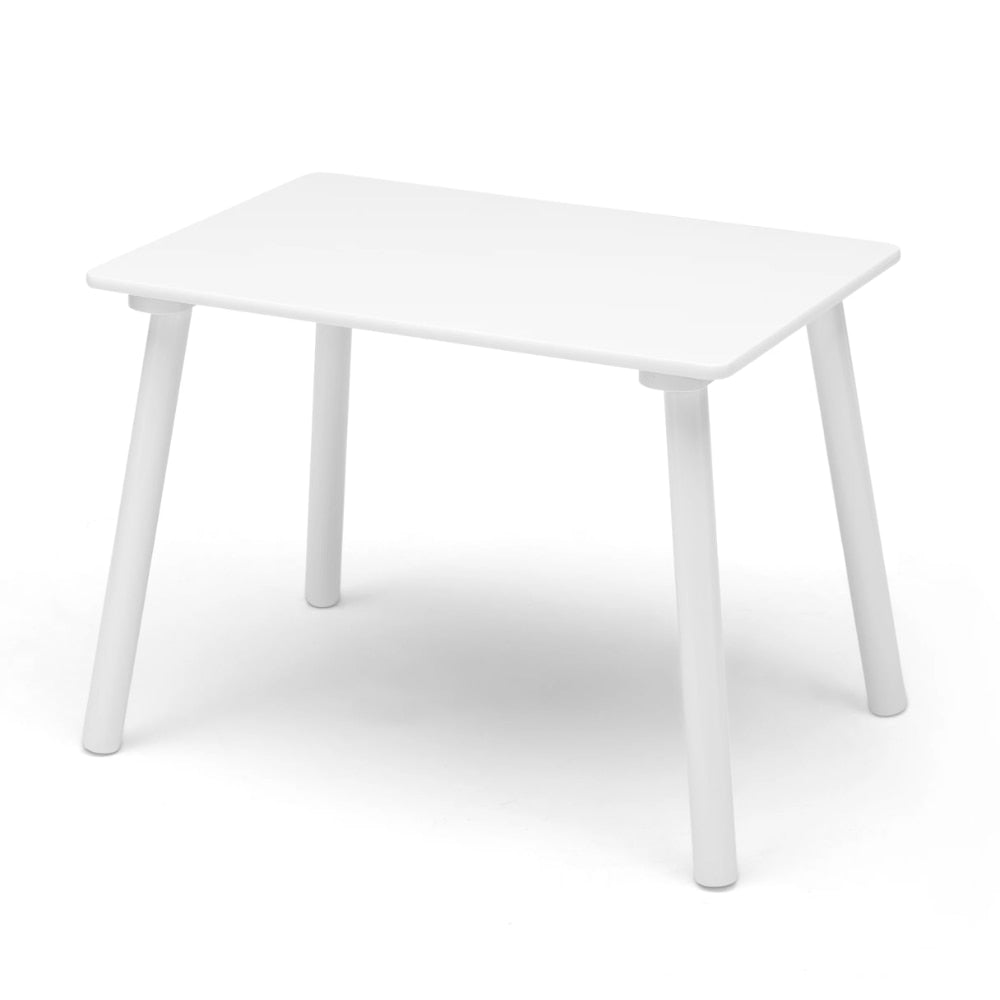4-Piece Toddler Playroom Table and Chair Set With Toy Organizer
