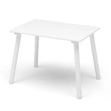 4-Piece Toddler Playroom Table and Chair Set With Toy Organizer