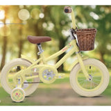 Toddler Girls 12-inch Bicycle With Removable Training Wheels and Basket