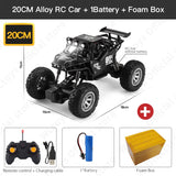 Boys Off-Road 4WD RC Truck With Led Lights 2.4G Radio Remote Control
