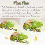 Kids Montessori Dinosaur Fun Car Carrier Truck With Mini Cars & Racing Track. (Some Items available separately)