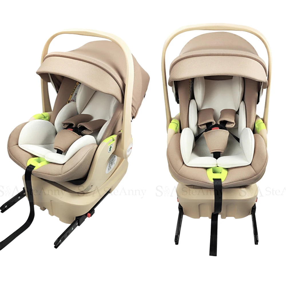 Chic Newborn Car Seat with ISOFIX Connector Base.