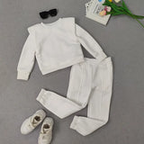 Little Fashionista Princess 2Pc Chic & Modern Sweater and Pant Ensemble.