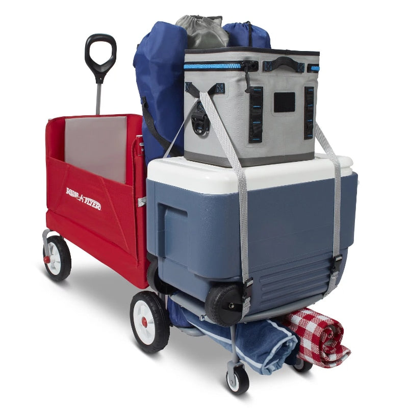 Radio Flyer, 3-in-1 Folding Tailgater Wagon with Canopy