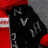 Baby Boys Trendy 3Pc Jacket, Long Sleeve Hooded Shirt and Pant Set.