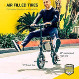 The Swagcycle Pro, Pedal-Free App-Enabled Folding Electric Bike with USB Port to Charge on The Go