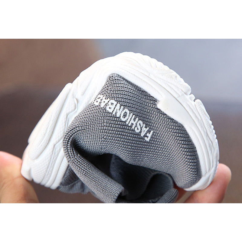 Children Casual Shoes Slip-on Breathable Socks Shoes