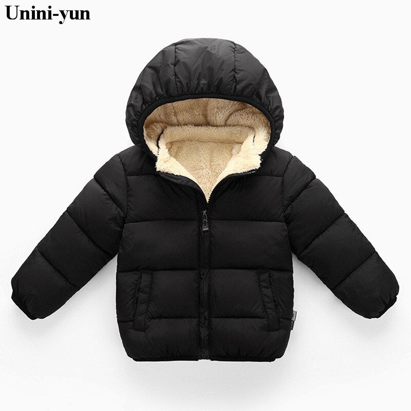 Bear-y cute Hooded Bubble Coat