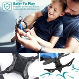 DROCON DC-65 Foldable Mini RC Drone for Kids (Blue)