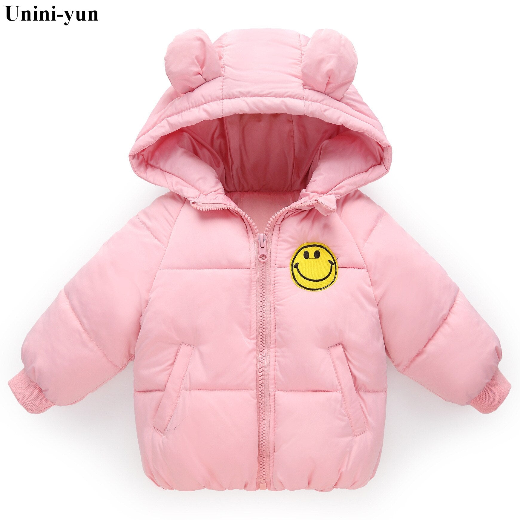 Bear-y cute Hooded Bubble Coat
